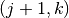 (j+1, k)